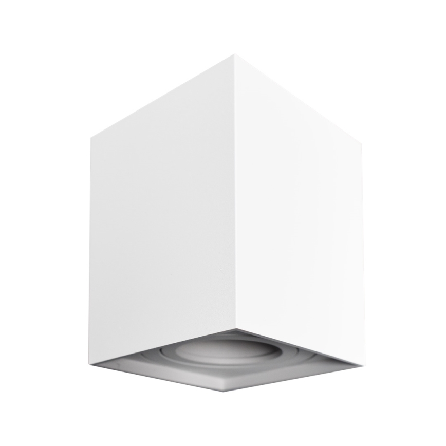 Kohtvalgusti BIMA 1xGU10/25W/230V ruut valge