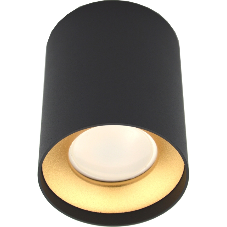 Kohtvalgusti CYRO 1xGU10/30W/230V must/kuldne