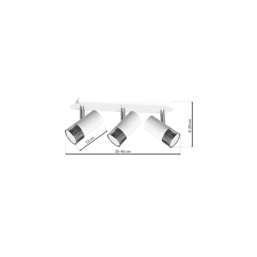 Kohtvalgusti DANI 3xGU10/8W/230V