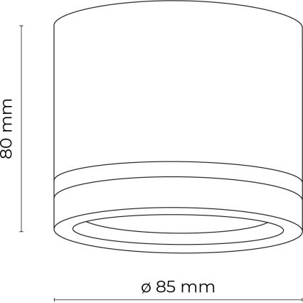 Kohtvalgusti JET 1xGX53/11W/230V must
