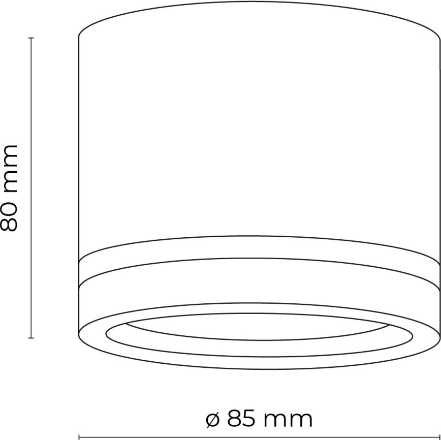 Kohtvalgusti JET 1xGX53/11W/230V must