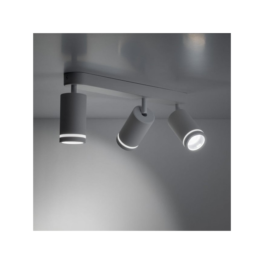 Kohtvalgusti JET KOMPLEKT 3xGU10/10W/230V valge