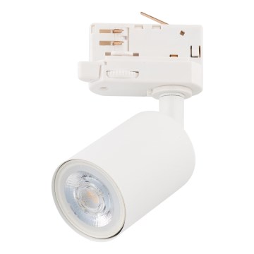 Kohtvalgusti Kolmefaasilisele rööbassüsteemile TOP 1xGU10/10W/230V valge