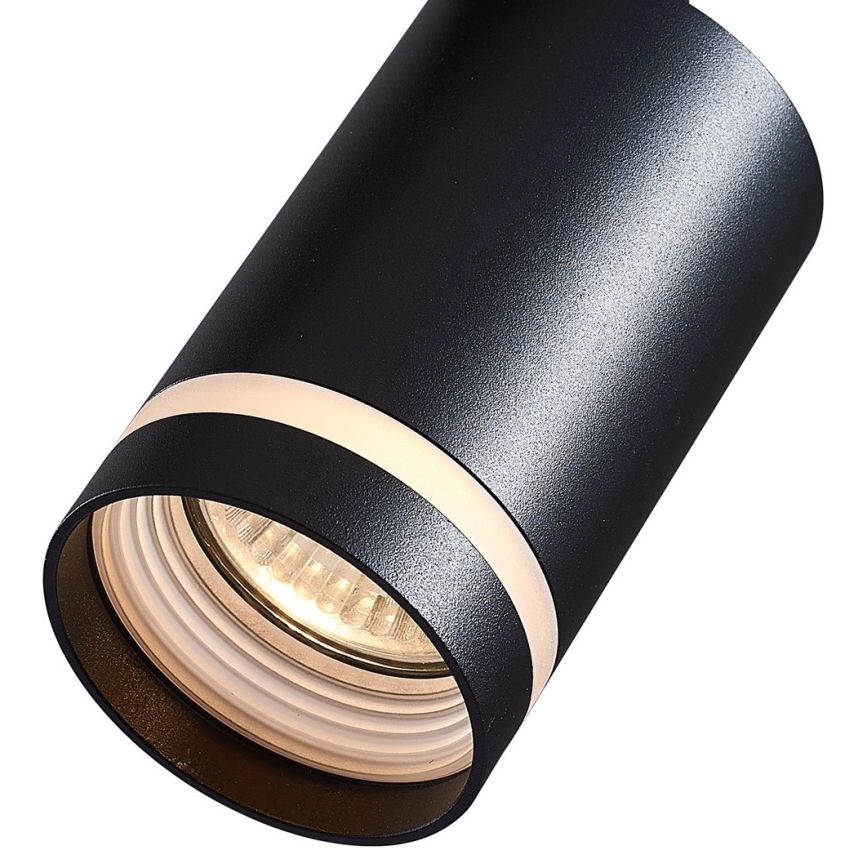Kohtvalgusti kolmefaasilisse rööbassüsteemi PIPE 1xGU10/25W/230V must