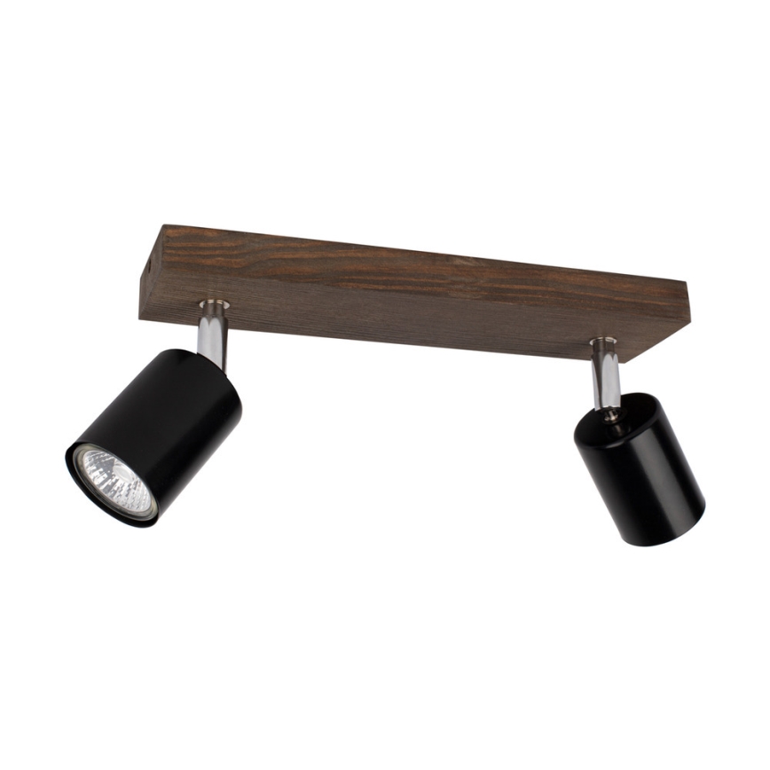 Kohtvalgusti lakke MANARA 2xGU10/5W/230V mänd
