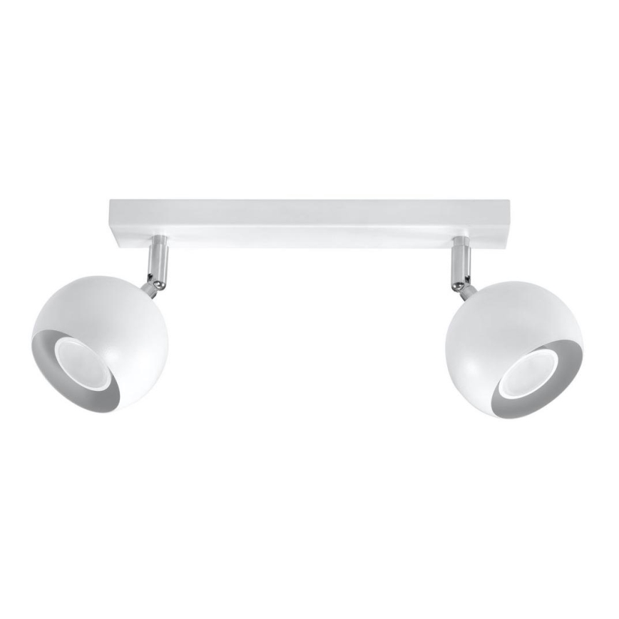 Kohtvalgusti lakke OCULARE 2xGU10/10W/230V