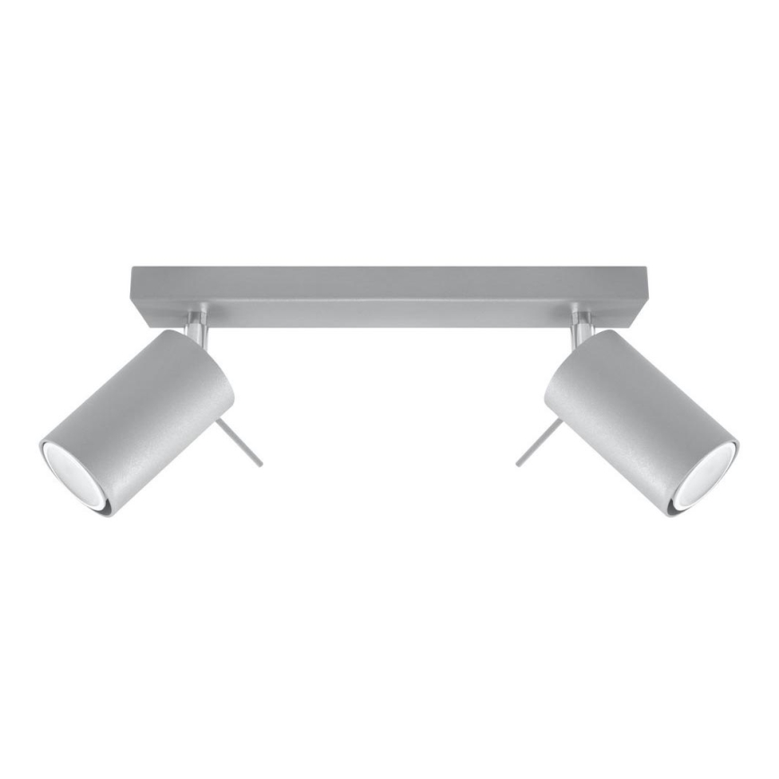 Kohtvalgusti lakke RING 2xGU10/10W/230V