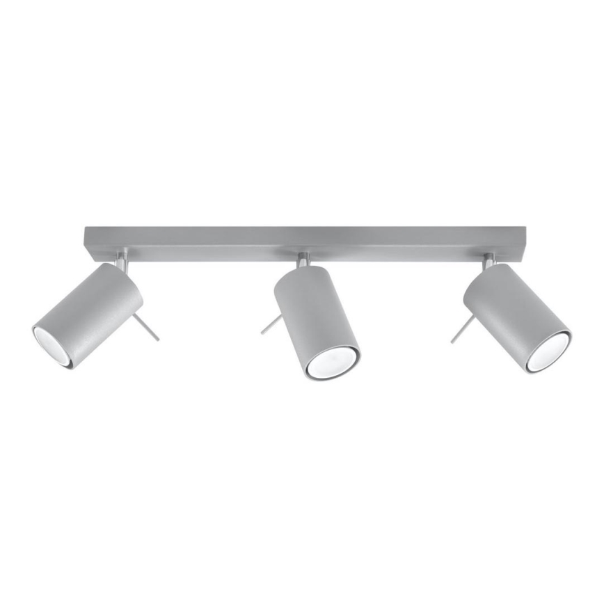 Kohtvalgusti lakke RING 3xGU10/10W/230V