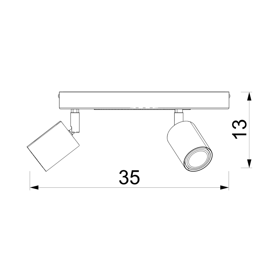 Kohtvalgusti lastetuppa FUN 3xGU10/8W/230V sinine/elevant