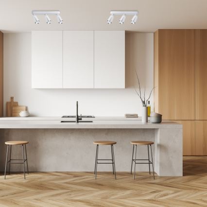 Kohtvalgusti LILL 3xGU10/8W/230V valge