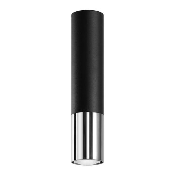 Kohtvalgusti LOOPEZ 1xGU10/10W/230V must/läikiv kroom