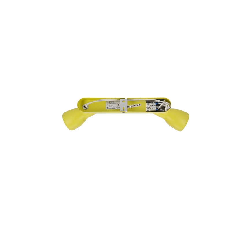 Kohtvalgusti PICARDO 2xE14/40W/230V kollane