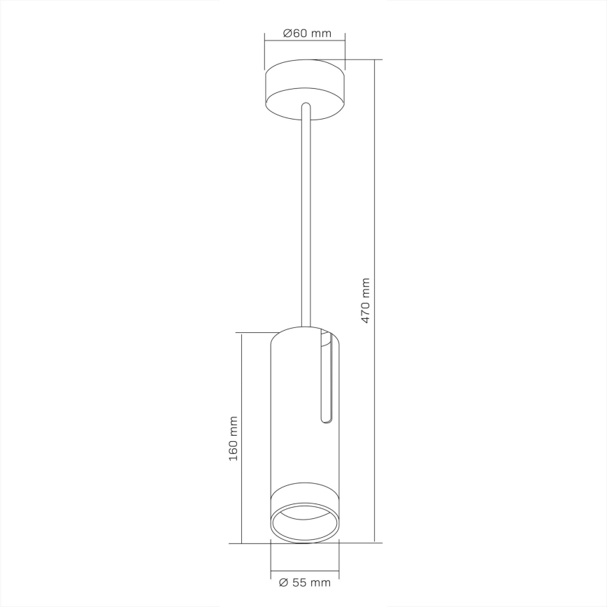 Kohtvalgusti PORTO 1xGU10/10W/230V valge