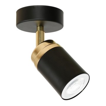 Kohtvalgusti RENO 1xGU10/60W/230V must/kuldne