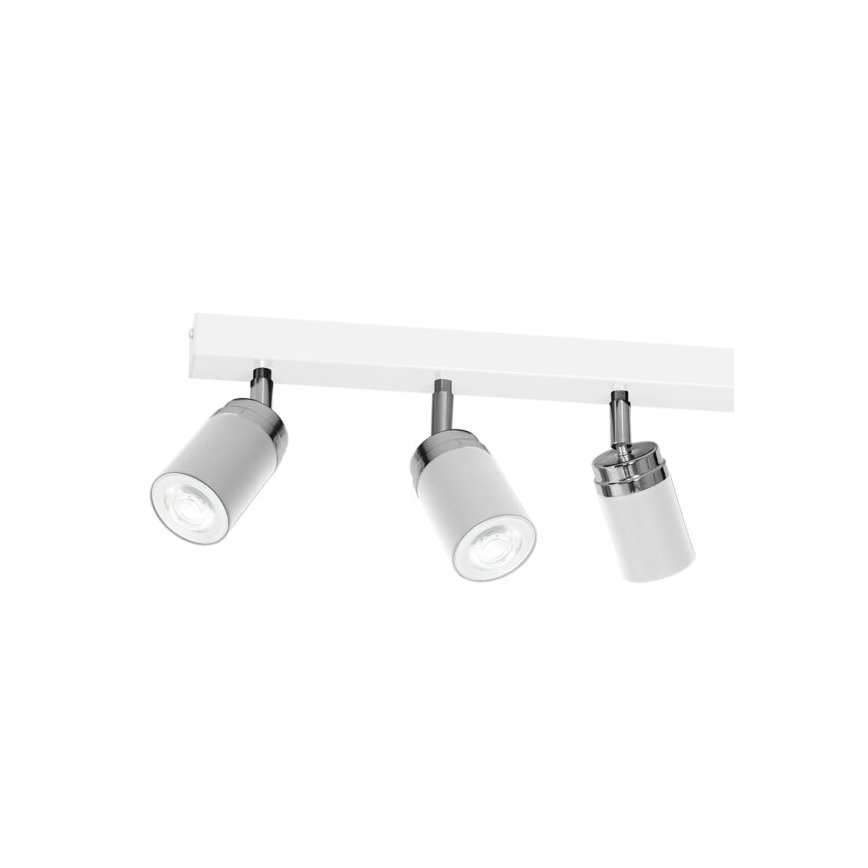 Kohtvalgusti RENO 6xGU10/8W/230V valge/läikiv kroom