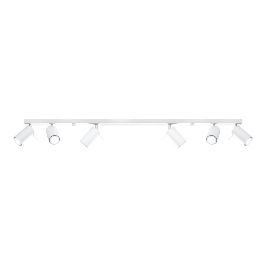 Kohtvalgusti RING 6L 6xGU10/10W/230V valge