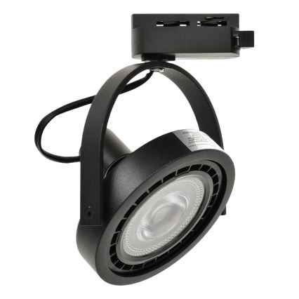 Kohtvalgusti rööbassüsteemi LUGAR AR111 3xGU10/25W/230V must