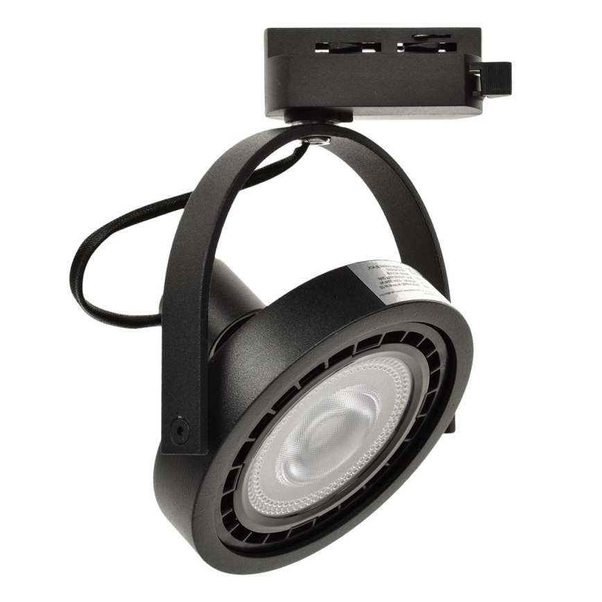 Kohtvalgusti rööbassüsteemi LUGAR AR111 3xGU10/25W/230V must