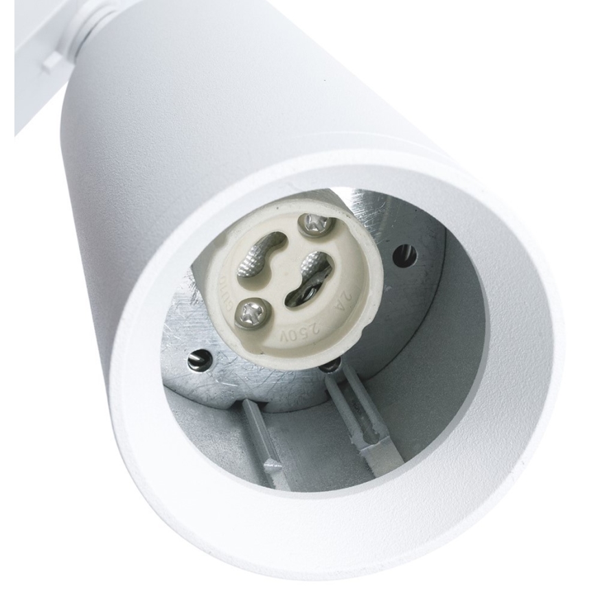 Kohtvalgusti rööbassüsteemi MICA 1xGU10/25W/230V valge