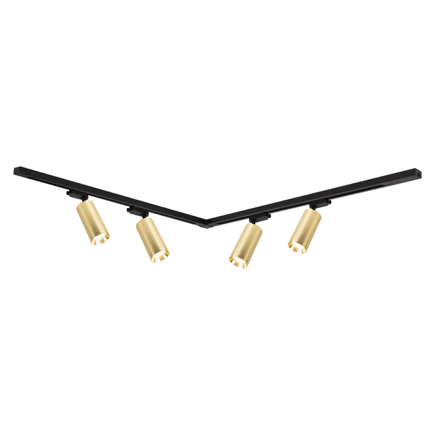 Kohtvalgusti rööbassüsteemi MICA 4xGU10/10W/230V kuldne/must