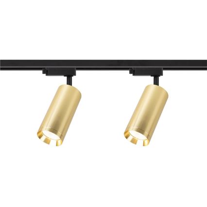 Kohtvalgusti rööbassüsteemi MICA 4xGU10/10W/230V kuldne/must