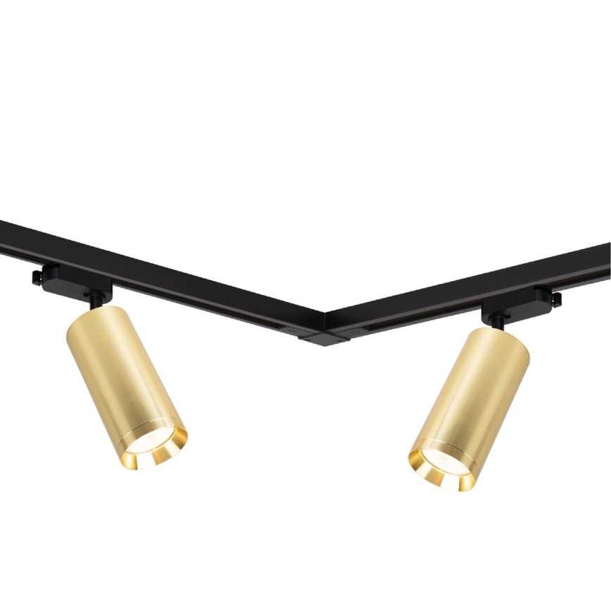 Kohtvalgusti rööbassüsteemi MICA 4xGU10/10W/230V kuldne/must