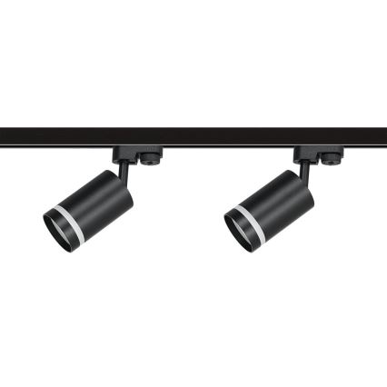 Kohtvalgusti rööbassüsteemi PIPE 4xGU10/10W/230V 2x1m must