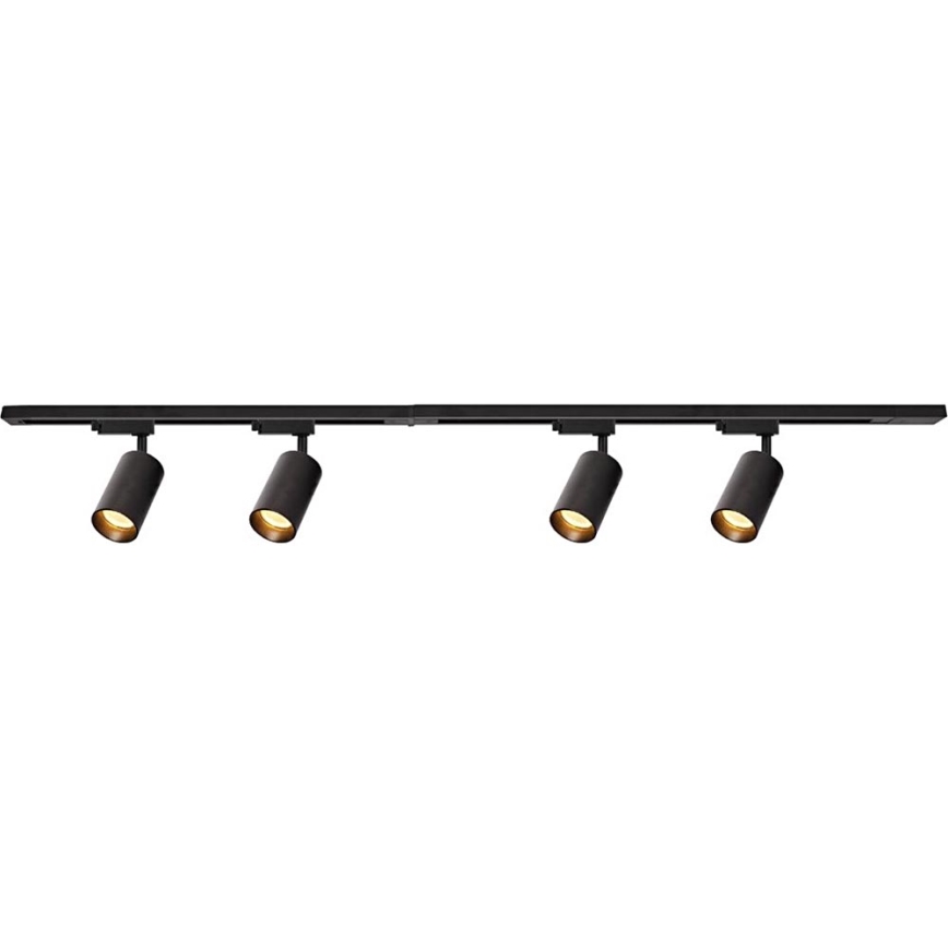 Kohtvalgusti rööbassüsteemi PIPE 4xGU10/10W/230V must