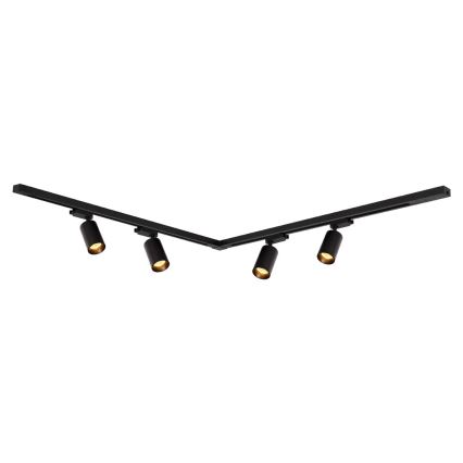 Kohtvalgusti rööbassüsteemi PIPE 4xGU10/10W/230V must