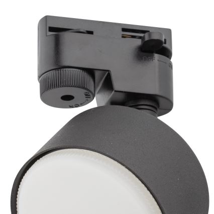 Kohtvalgusti ühefaasilise rööbassüsteemi jaoks AVIA 1xGX53/15W/230V must
