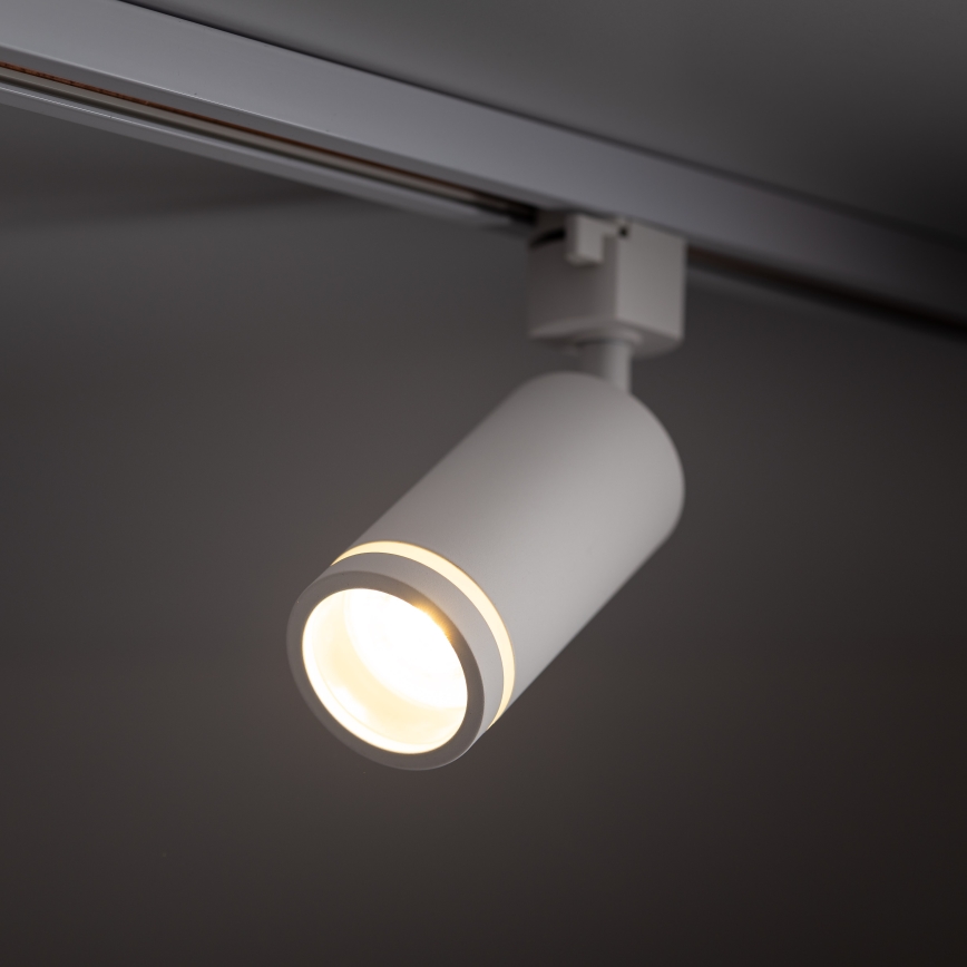 Kohtvalgusti ühefaasilise rööbassüsteemi jaoks JET RING 1xGU10/10W/230V valge