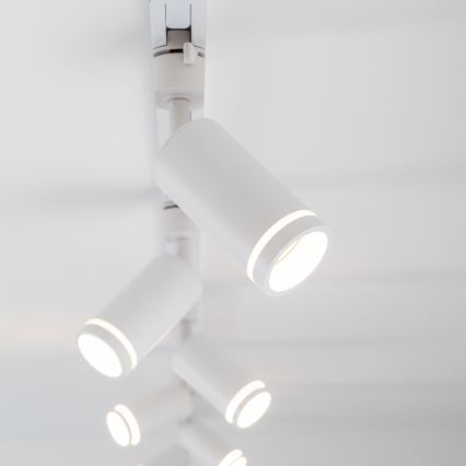 Kohtvalgusti ühefaasilise rööbassüsteemi jaoks JET RING 1xGU10/10W/230V valge