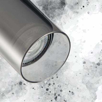 Kohtvalgusti rööbassüsteemile SMOKY 1xGU10/10W/230V must