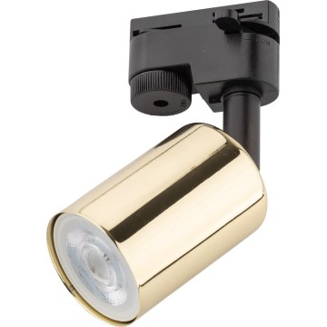 Kohtvalgusti rööbassüsteemile TOP 1xGU10/10W/230V kuldne/must
