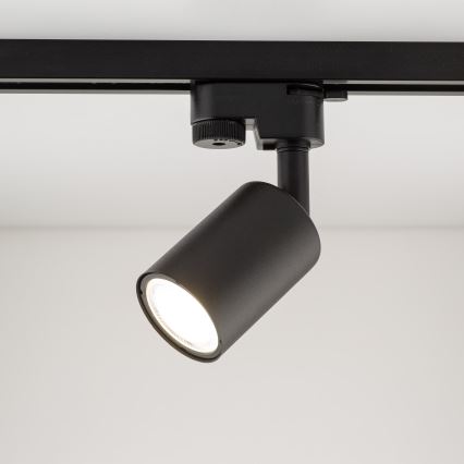 Kohtvalgusti ühefaasilise rööbassüsteemi jaoks TOP 1xGU10/10W/230V must