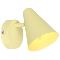 Kohtvalgusti seinale AMOR 1xE14/40W/230V kollane