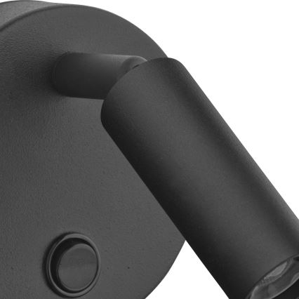 Kohtvalgusti seinale ENZO 1xG9/8W/230V must