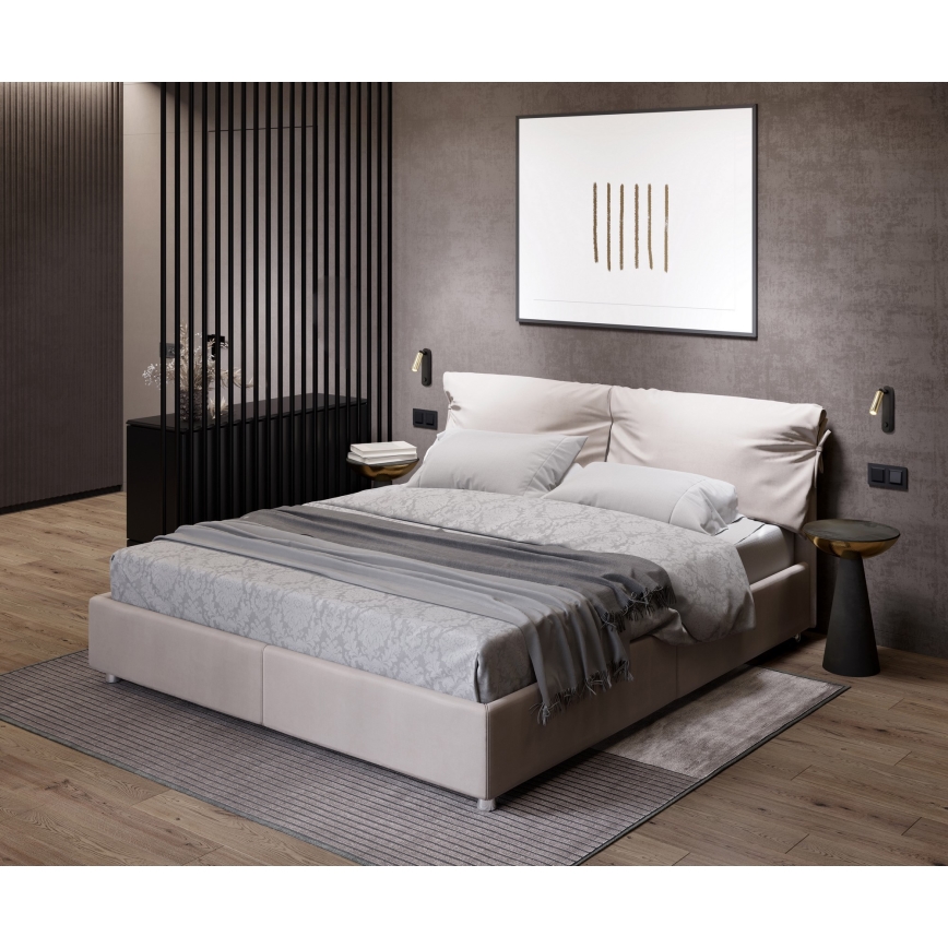 Kohtvalgusti seinale ENZO 1xG9/8W/230V must/kuldne