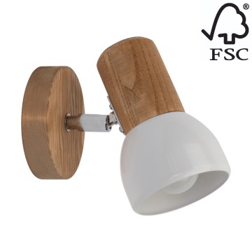 Kohtvalgusti seinale NEL 1xE27/15W/230V mänd - FSC sertifitseeritud