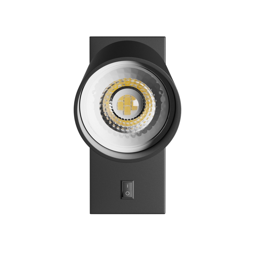 Kohtvalgusti seinale SQUALLA VARIOSA 1xGU10/10W/230V must