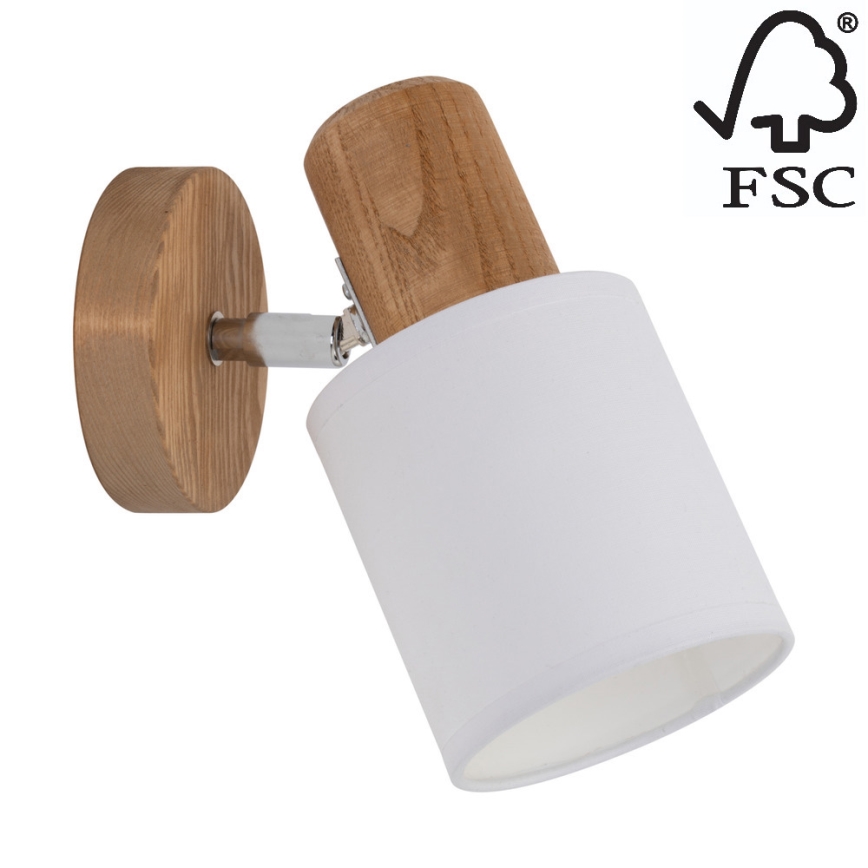 Kohtvalgusti seinale TRENDY 1xE27/15W/230V mänd - FSC sertifitseeritud