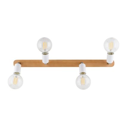 Kohtvalgusti SIMPLY WOOD 4xE27/15W/230V
