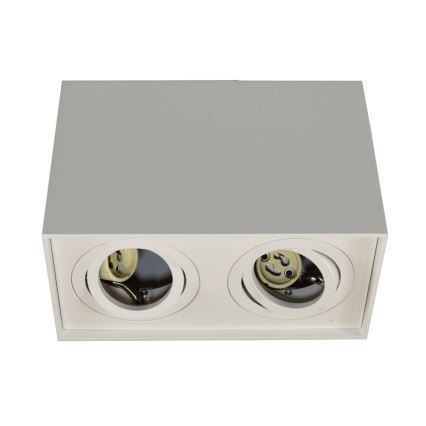 Kohtvalgusti SIROCO 2xGU10/30W/230V valge