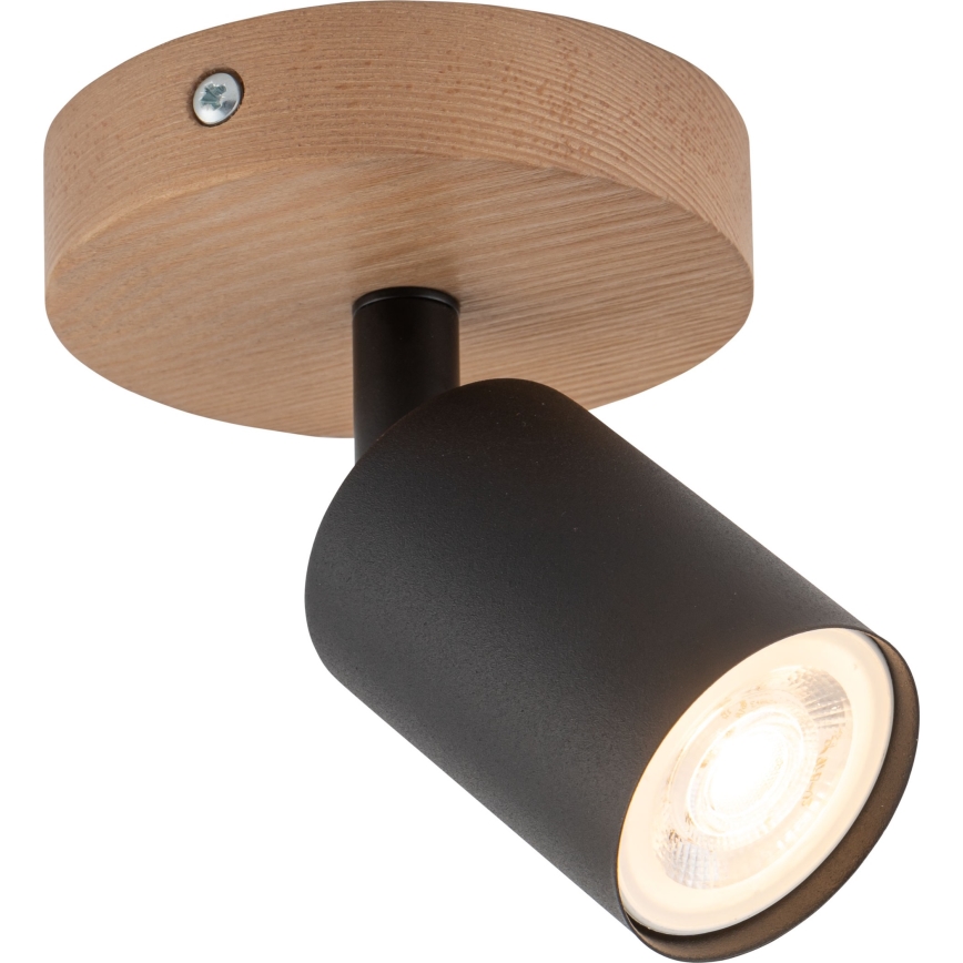 Kohtvalgusti TOP WOOD 1xGU10/10W/230V must/puit