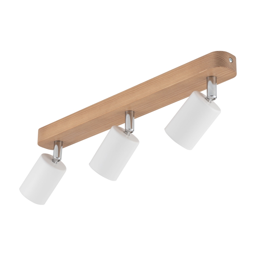 Kohtvalgusti TOP WOOD 3xGU10/10W/230V valge/puit