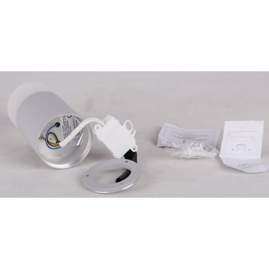 Kohtvalgusti TUBA 1xGU10/15W/230V hall/valge
