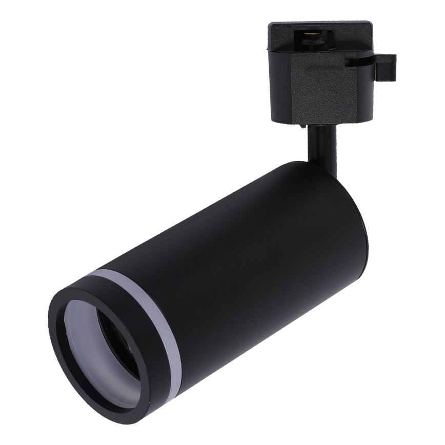 Kohtvalgusti ühefaasilise rööbassüsteemi jaoks JET RING 1xGU10/10W/230V must