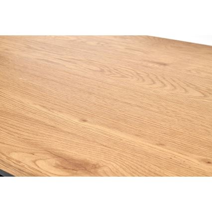 Kohvilaud ARTIGA 45x105 cm must/beež