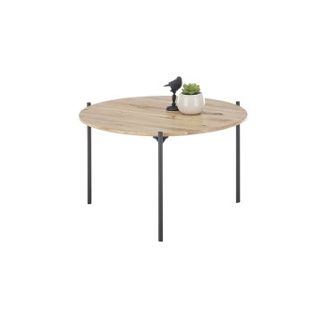 Kohvilaud AURA, läbimõõt 55 cm, tamm/antratsiit