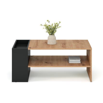 Kohvilaud BELA 100x42 cm artisan-tamm/antratsiit